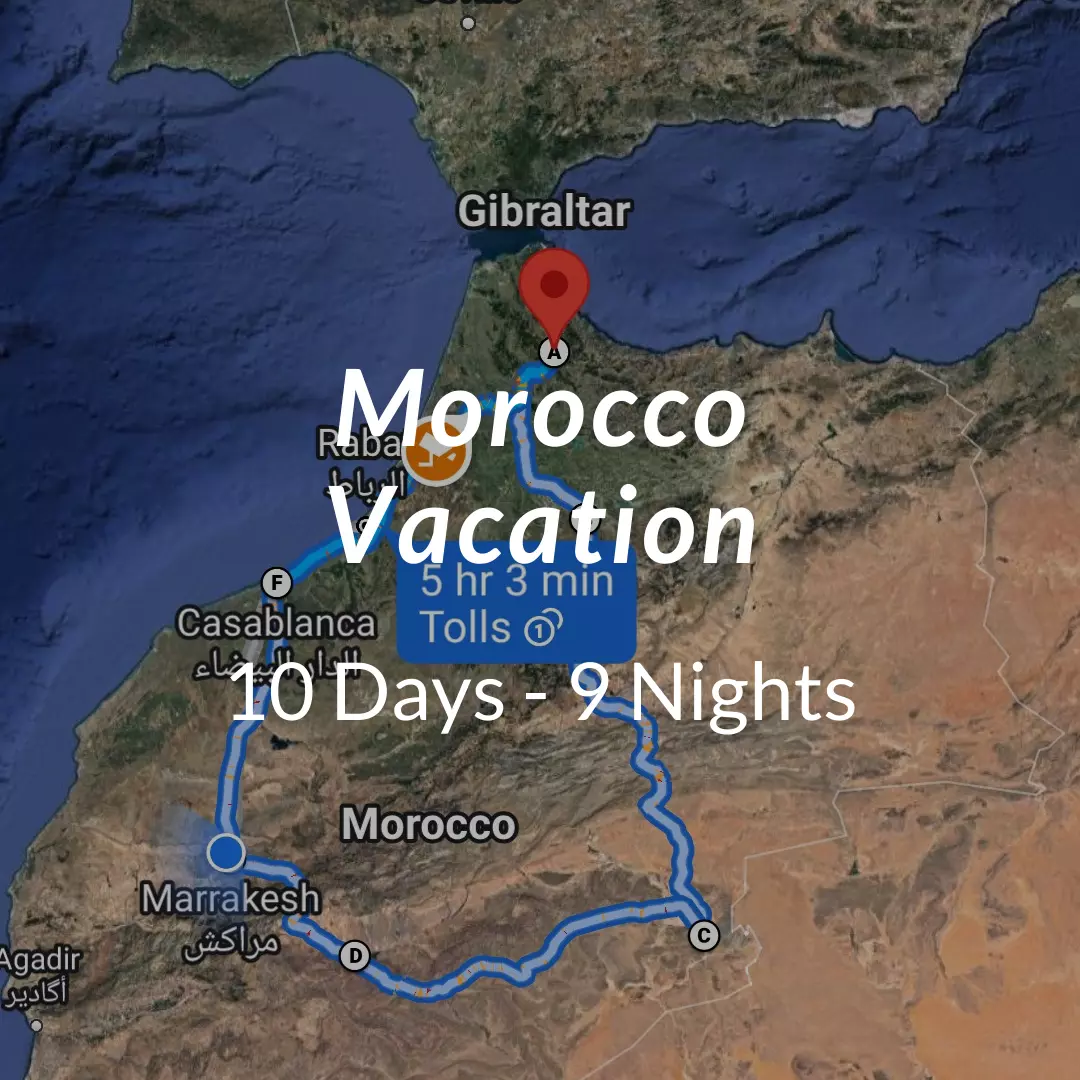 10 Days Morocco Vacation